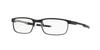 Oakley Glasses 0OX3222 Steel Plate 322201 Powder Size 56 Coal, Japan, (Free Size)