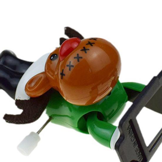 Мини Рождественская заводная игрушка Медведь/Санта Клаус/Снеговик/Олень Заводная игрушка из пластика Бегающие Прыгающие Движущиеся Фигурки для Рождественских Вечеринок