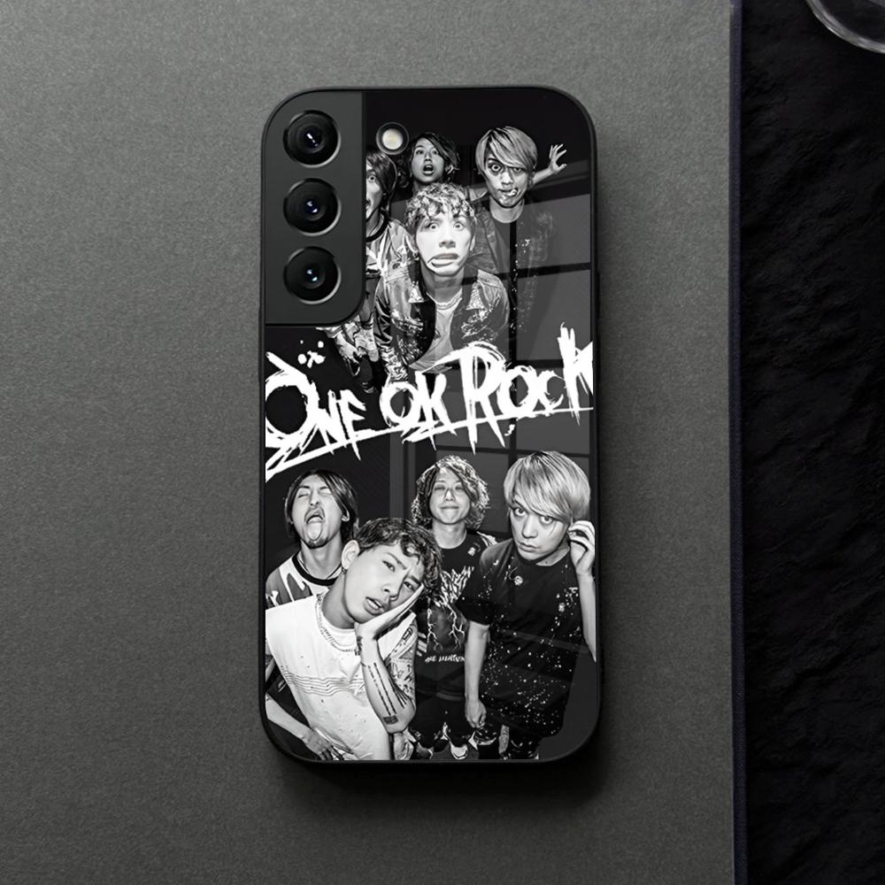 Чехол для телефона ONE OK ROCK Стекло Для Samsung Galaxy S21 S26 S25 S22 S20 S24 S23 Ultra Fe Plus A16 A34 A54 A24 Чехол