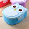 Студенческий детский однослойный контейнер для хранения продуктов с совой, ланч-бокс для бенто