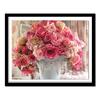 5D Diamond Painting Flowers Full Round Rhinestones Cross Stitch Diamond Embroidery Flowers