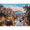 Diamond Painting City Street Landscape Cross Stitch 5D DIY Diamond Embroidery  Full Round Drill Home Decoration
