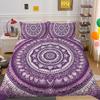 3D Mandala Printing Comforter Cover Set Double Size Polyester Duvet Cover Fashion Highend Home Bedclothes