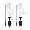 Group Flamingo Solar Light Waterproof Garden Stake Lamp Outdoor Courtyard Decoration Light Patio Walkway Light Lawn Light