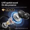 Умные Bluetooth-наушники Smart M144 с заушиной, полувкладыши, с двойным цифровым дисплеем
