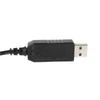 Universal for QC 3.0 USB To for DC 12V 1.5A Adjustable Voltage Step Up 5.5x2.5mm Cord Power Boost Line For WiFi Router L
