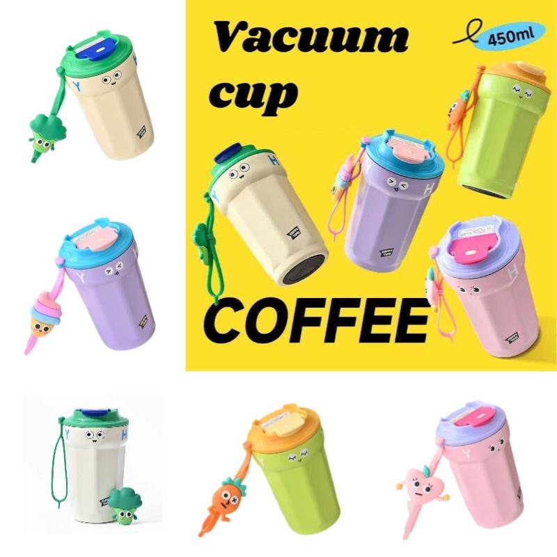 Кружка для кофе из нержавеющей стали 316, Портативная и термоизолированная кружка для девочек, мальчиков и детей