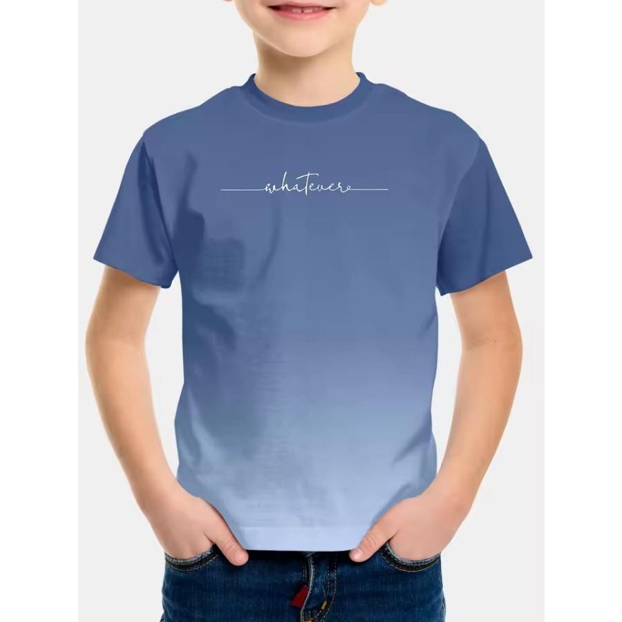 Детская мода летняя принтованная 3D футболка для мальчиков футболки повседневные с коротким рукавом O-образный вырез топы для девочек