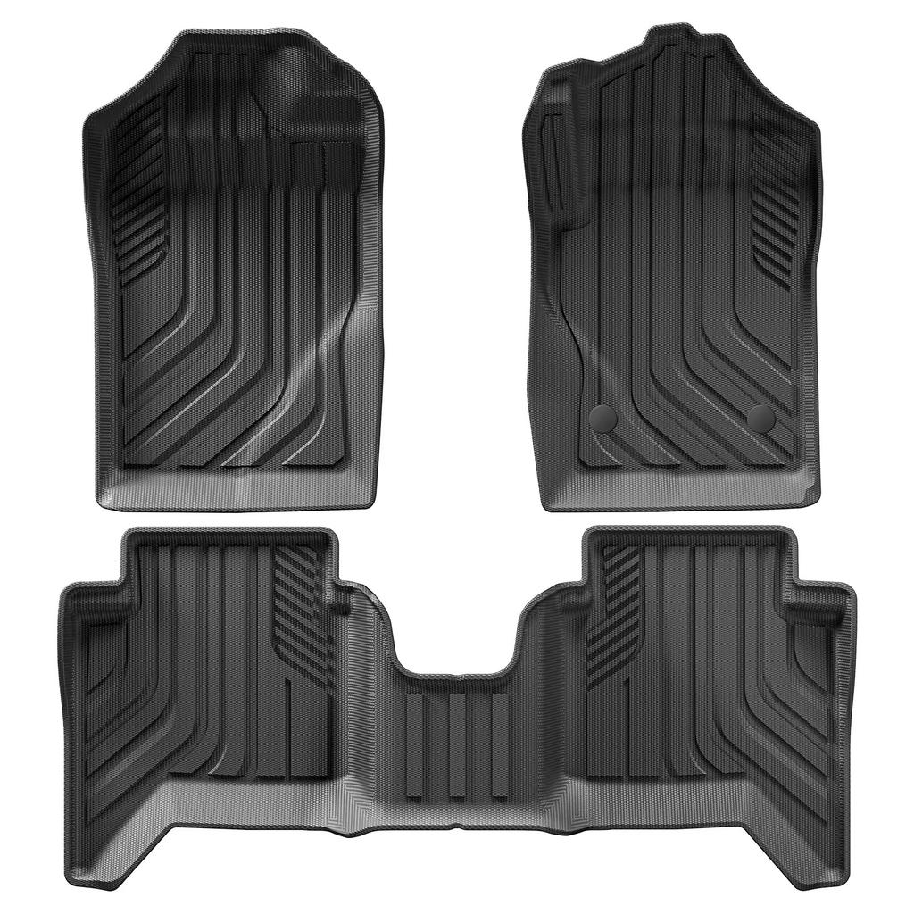 For Ford Ranger 2024 2025 US Version Fit 5FT 59.6Bed Car Truck Bed Mat Liner Trunk Bed Liner Black TPE 3D Floor Mats