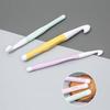 4/5 шт. Цветочные смоляные ручки Крючок для вязания Нескользящие инструменты для вязания Спица для вязания 2,0-6,0 мм Пряжа Вязание Плетение Игла