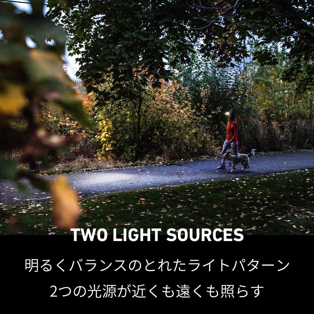 Ledlenser LED HF4R Core Maximum IP68 Red For Mountain 502790 Headlight, Rechargeable, Black, 500lm, Bright, Waterproof, Small, 72g, Lightweight,