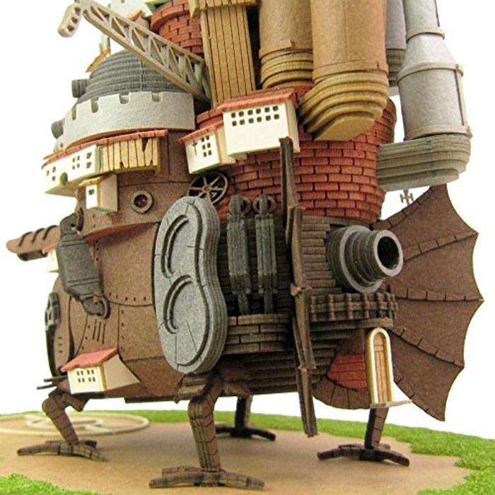Sankei Miniature Art Kit Studio Ghibli Series Howl's Moving Castle Howl's Castle Non-Scale Papercraft MK07-21 Brown