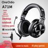 OneOdio DJ Monitoring Wired Over-Ear Headphones with Mic for Studio & Computer