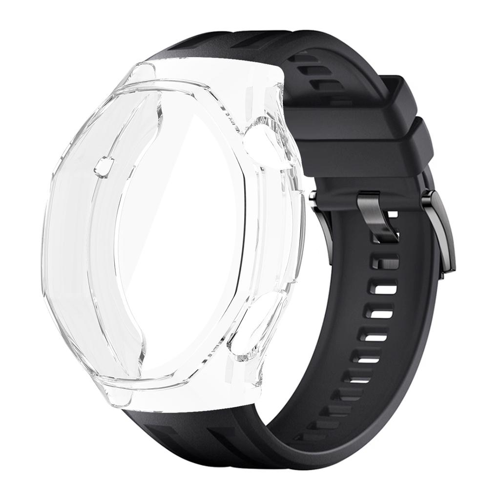 Чехол из ТПУ + Силиконовый ремешок для Huawei Watch GT6 Pro 46 мм Всесторонний защитный чехол-оболочка для экрана Спортивный ремешок Браслет