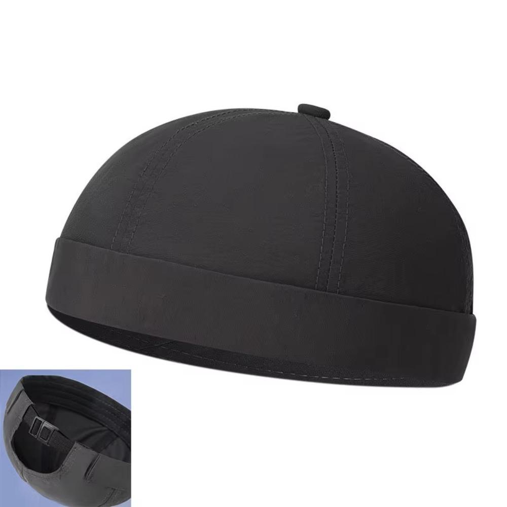 Mesh Beanie Hat Lightweight Docker Cap Fashion Brimless Hat Outdoor Daily