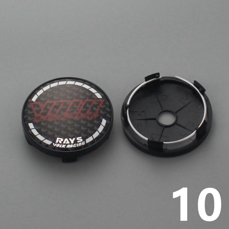 4pcs 60mm/55mm clip rays volk center cap car covers caps on wheels ssr racing enkei emblem wheel hub cap for rims universal