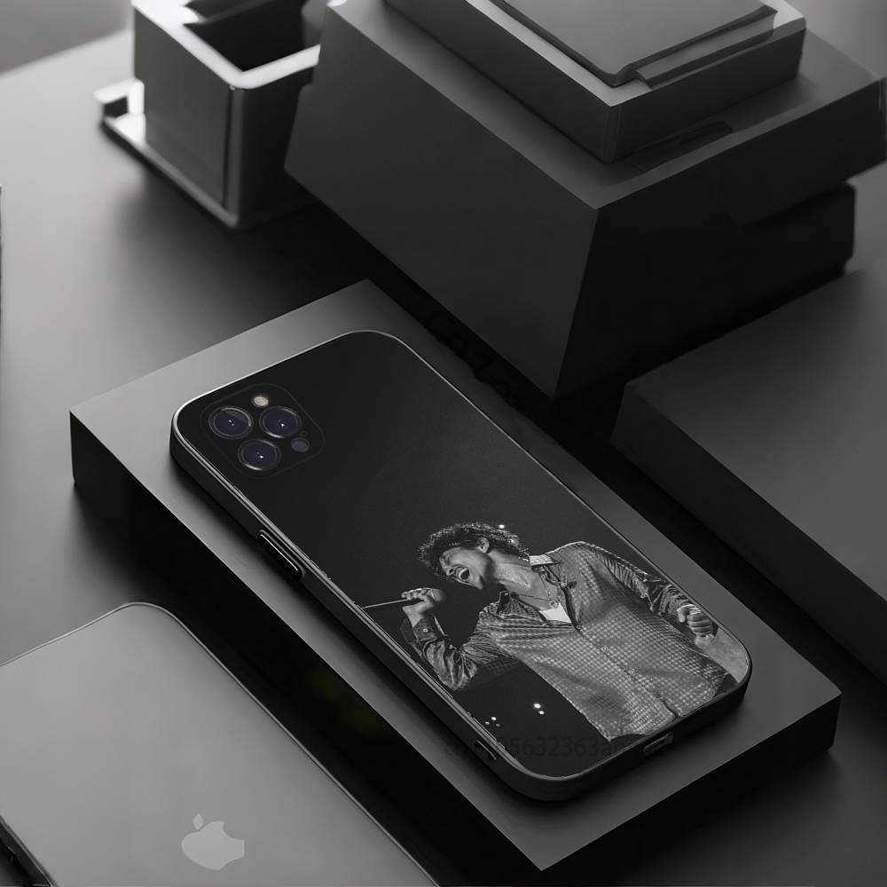Чехлы для телефона Singer B-Bruno Mars для iPhone 17 16 15 14 13 12 11 Pro Max Plus Роскошная защита камеры Пластик