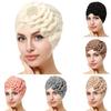 Women Hat Solid Color Fashionable Women Turban Hat Comfortable Decorative Head Wrap for Ladies Girls