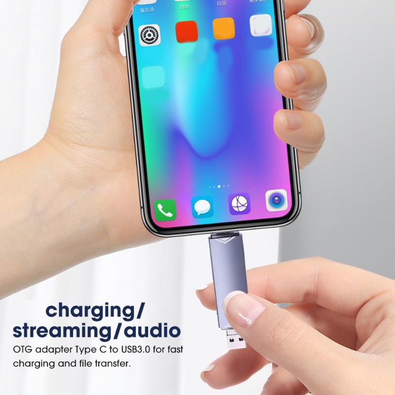 6 In 1 Card Reader Multifunction USB 3.0 Type C/ Micro USB/ Tf SD Memory Card Readers USB Flash Smart OTG Adapter for Phone Laptop Camera Macbook