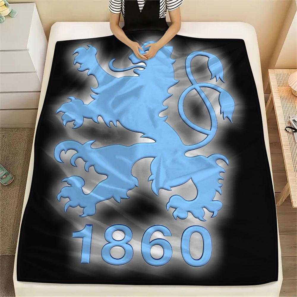 TSV 1860 München Blanket, High quality Comfortable for All Seasons, Home Decor, Warmth and Comfort