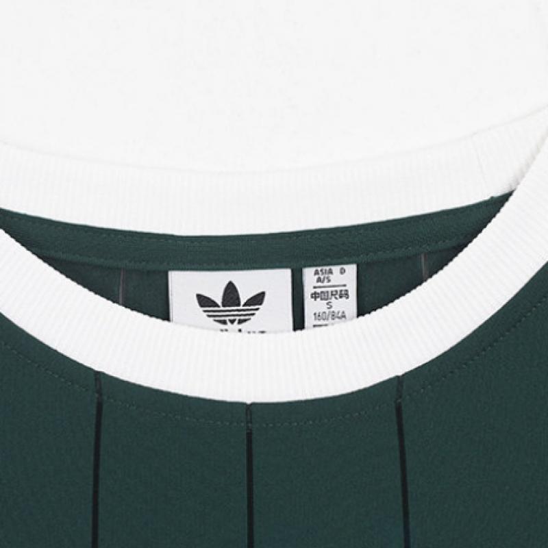 Adidas Футболка с коротким рукавом и футболкой Adicolor 3s PinsTripe