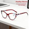 New Fashionable HD Personalized Cat Eye Women's Reading Glasses Ultra Light Neutral Advanced Sensing Anti Blue Light Glasses