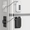 Anti-pinch Hand Refrigerator Door Coded Lock Adjustable Window Digital Password Lock  for Home