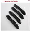 Car handle decorative strip Black For Toyota Land Cruiser 2024-2025