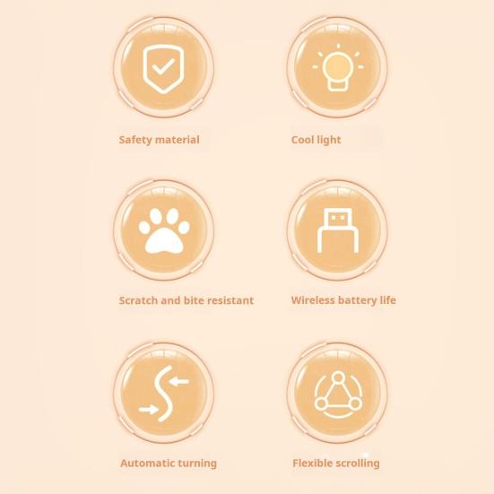 Интерактивная игрушка для кошек, катящийся мяч, активируемый сенсорным движением, с 3