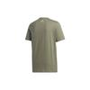 Adidas Футболка Essentials Big Logo для мужчин, топы, цвет зеленый GD5461