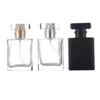 5pcs 10pcs 20pcs 50ml Transparent Black Perfume Bottles Travel Pocket Glass Spray Bottles Empty Bottles Mist Spray Bottle