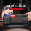sdzh1 Car Seat Gap Multifunction Storage Box Seat Gap Cup Holder For Mitsubishi Outlander Pajero Asx Lancer Evolution X Ralliart L200