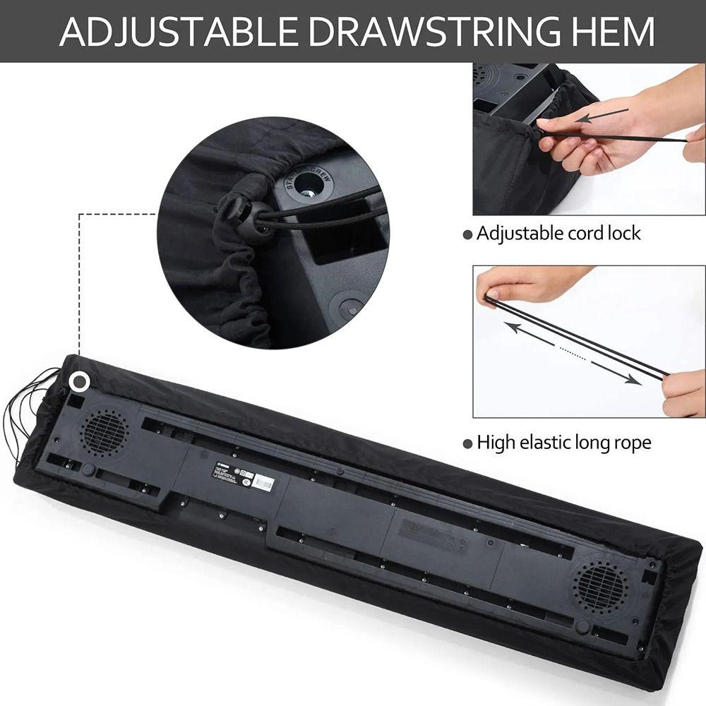 1Pcs 61/88 Keys Keyboard Dust Cover Waterproof Piano Keyboard Cover Musical Instrument Accessories