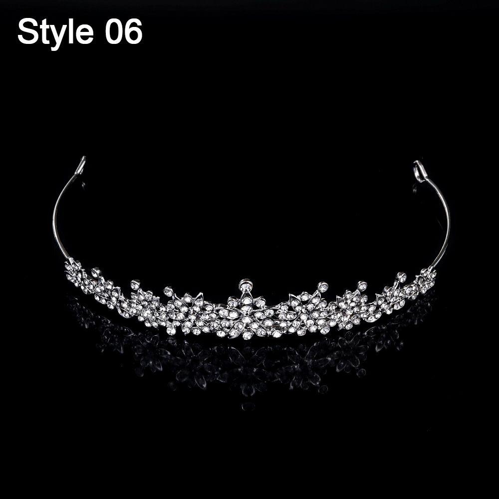 Girls Wedding Party Headdress Crown Headbands Fashion Hair Accessories Princess Tiara Headpieces