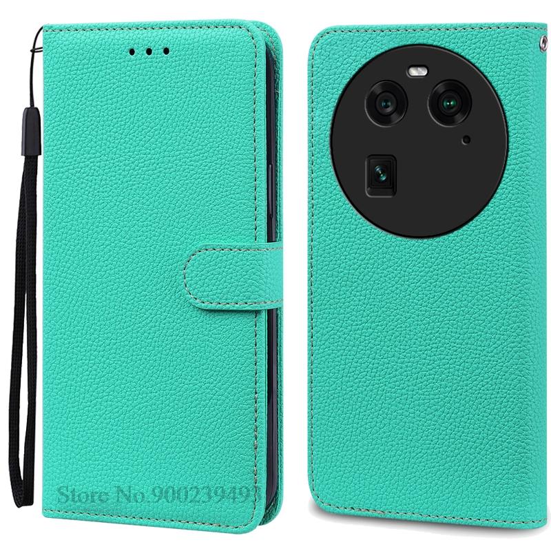 Для OPPO Find X6 Pro Чехол Роскошный кожаный флип-чехол-кошелек для OPPO Find X6 Pro Чехол-книжка для OPPO Find X 6 Pro Чехол-футляр