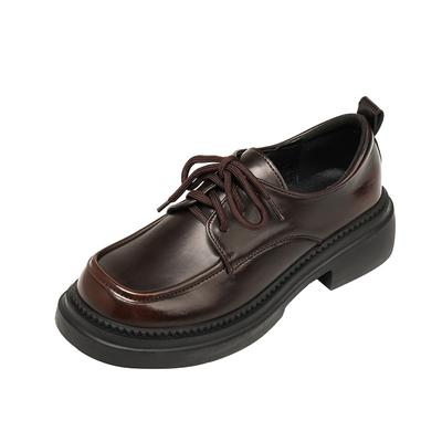 Женские черные туфли-оксфорды на весну и осень, унисекс, модные, универсальные, для вечеринок и свадеб, женские, школьные, на шнуровке, лоферы