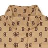 New MLB Down Jackets Unisex Khaki 3ADJM0236-43CAL