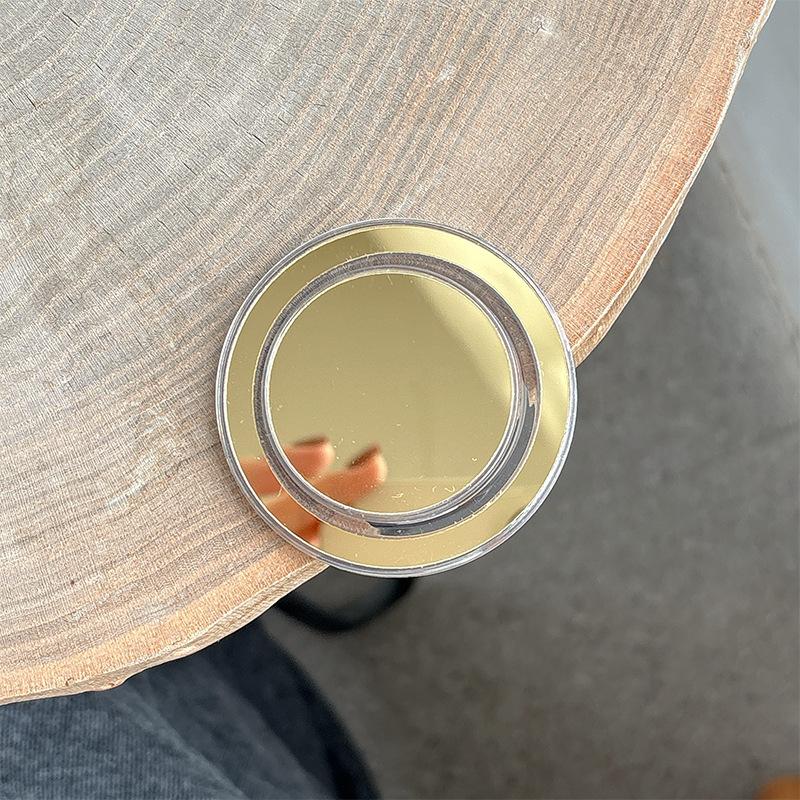 Зеркало-подставка с подушкой безопасности для телефона - Многоформенное зеркало для макияжа + Настольная подставка Аксессуар «все в одном» с магнитным дизайном