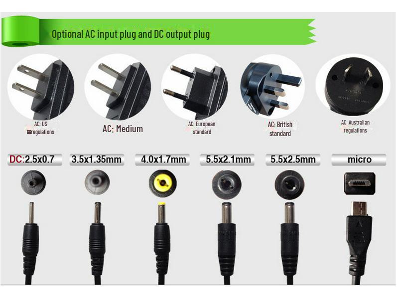 Адаптер питания 12 В 5 А для светодиодных лент и ЖК-мониторов