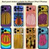Тыква Яёи Кусама ТИКЕТ Наклейка Skin Wrap для iPhone 17 Pro/Pro max Защитная пленка для задней панели, рамки, камеры