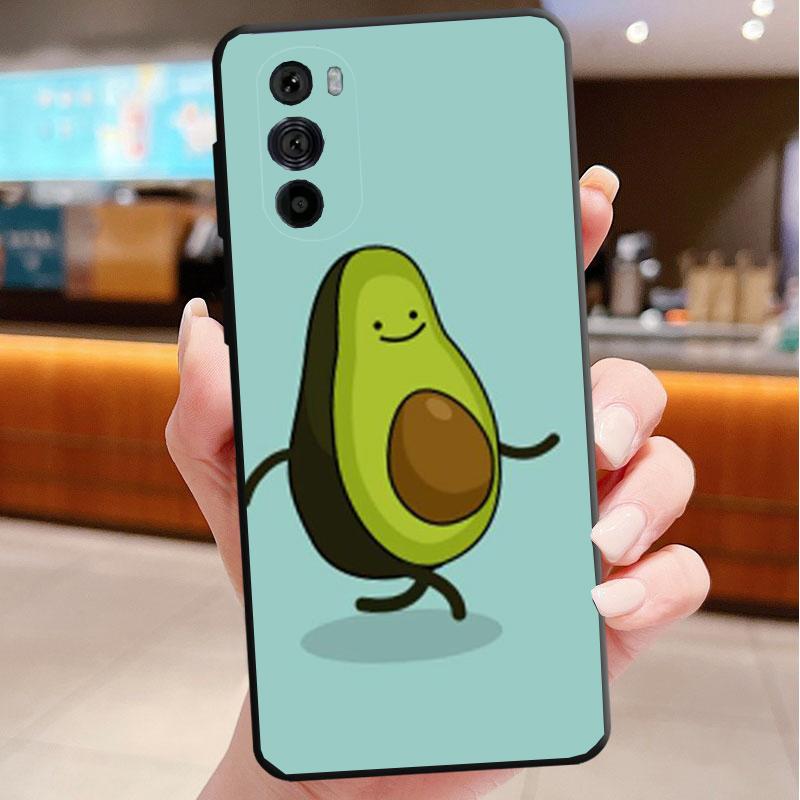 Арт Забавный авокадо Фрукт Чехол для телефона Для Motorola Edge 60 50 40 Pro 60 50 40 30 Ultra Neo Fusion Moto G Play G Stylus G Чехлы