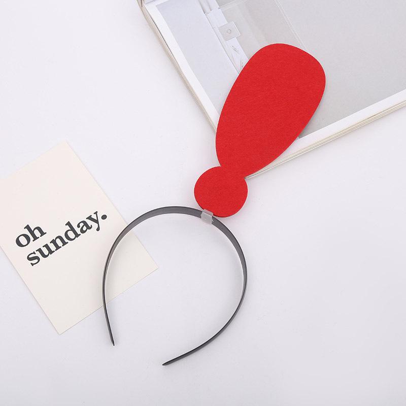 Креативная повязка на голову для фестиваля мультфильмов: Забавный дизайн вопроса и восклицательного знака