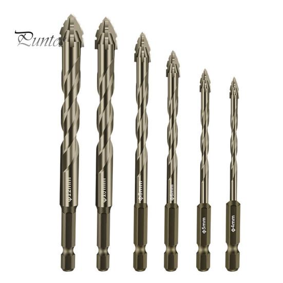 Набор четырехгранных зубчатых эксцентриковых сверл Высокая твердость Нержавеющий Простая установка Многофункциональный набор сверл со скошенной головкой