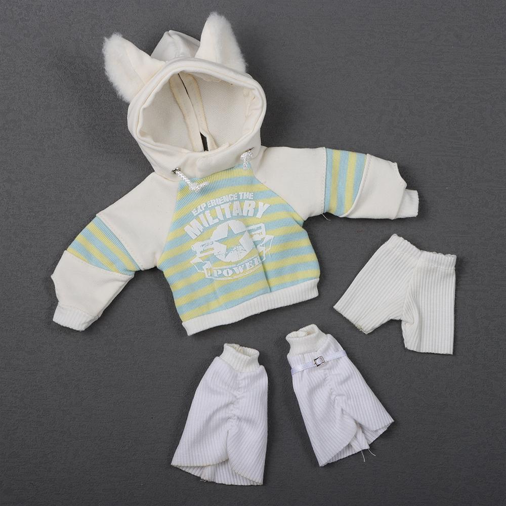 DIY 30cm Doll Clothes Handmade Doll Dress Up Fashion Doll Wear Kids Gift