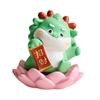 Chinese Year Dragon Figurine Mini Statue Creative Animal Sculpture Resin for Shelf Car