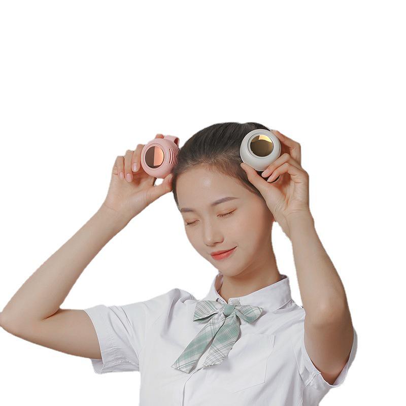 Портативный USB Мини-вентилятор с клипсой для воротника или пояса – Маленький вихрь MF019