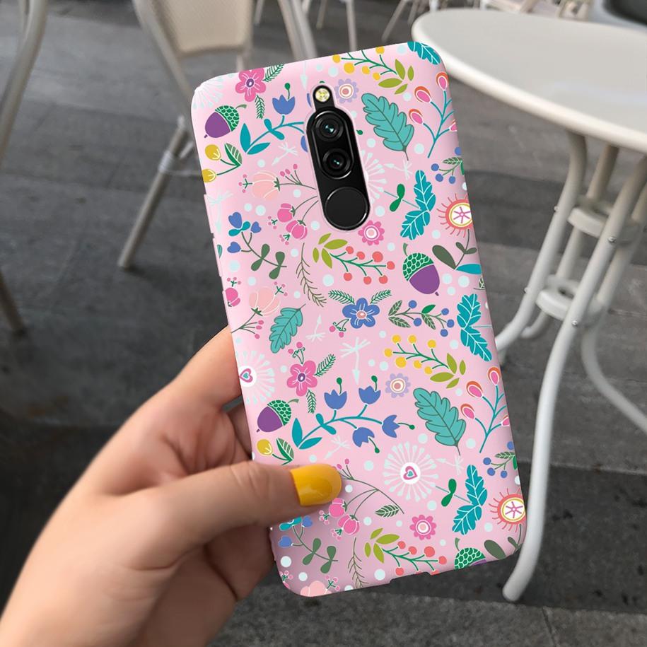 Популярный лавандовый чехол для Xiaomi Redmi 8 Чехол 2021 Мягкий тонкий силиконовый ТПУ чехол для телефона Funda для Xiomi Redmi 8 Coque Чехол Redmi8