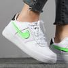 Nike Air Force 1 Low Сменный Swoosh Белый Зеленый Удар GS AR7446-100