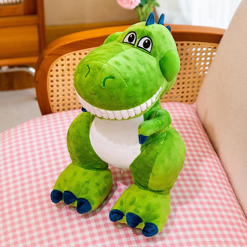 Cartoon Dinosaur Doll Creative Bean Doll Dinosaur Plush Toy Big Tooth Dinosaur Plush Toy Sleeping with Rag Doll
