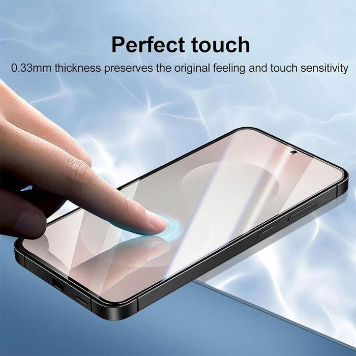 Verre Trempé - BOOLING - pour Samsung Galaxy S25 Edge - Protection Transparente - Résistant aux Rayures - Antichoc